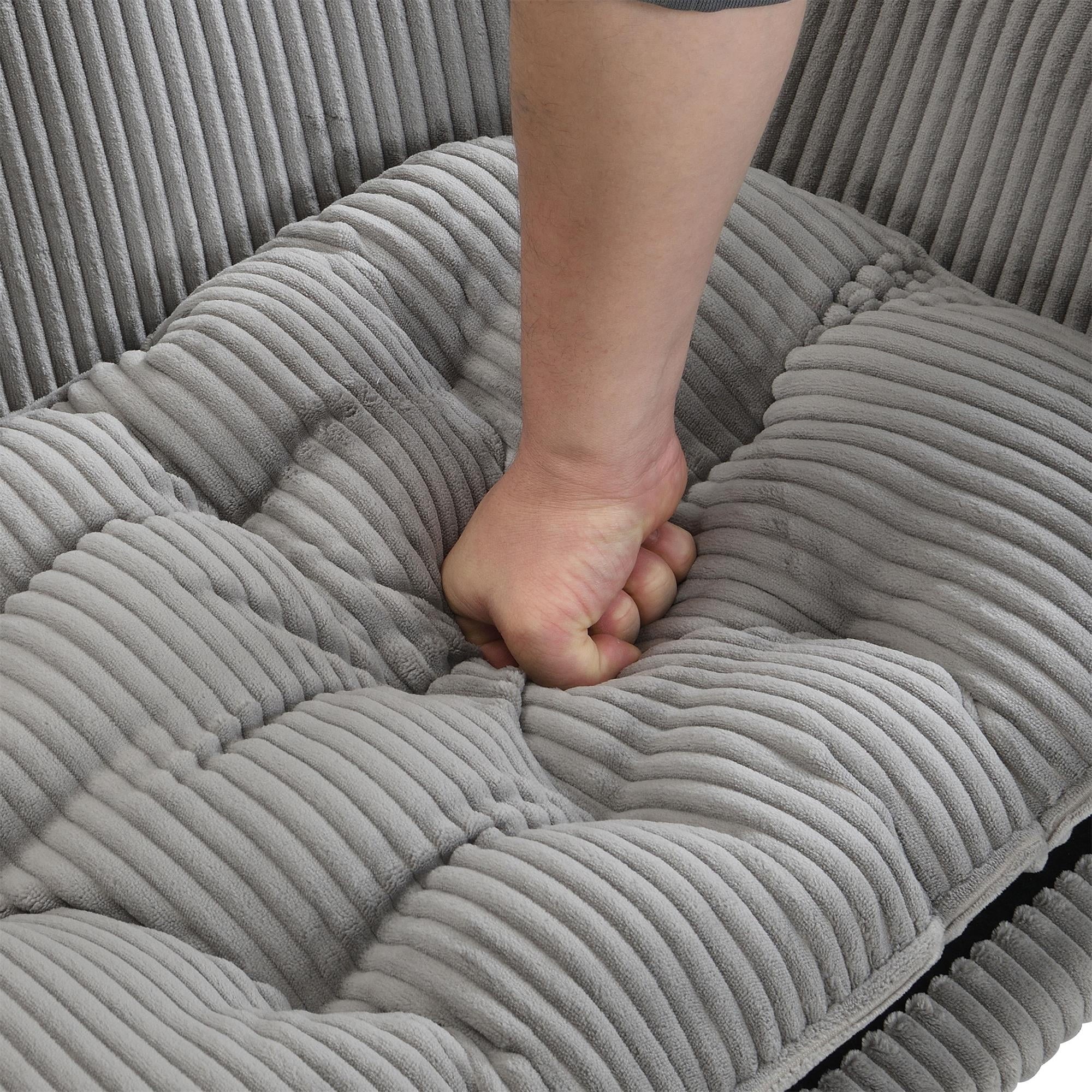 30" Wide Pet Sofa for Medium Dogs with Removable Mattress