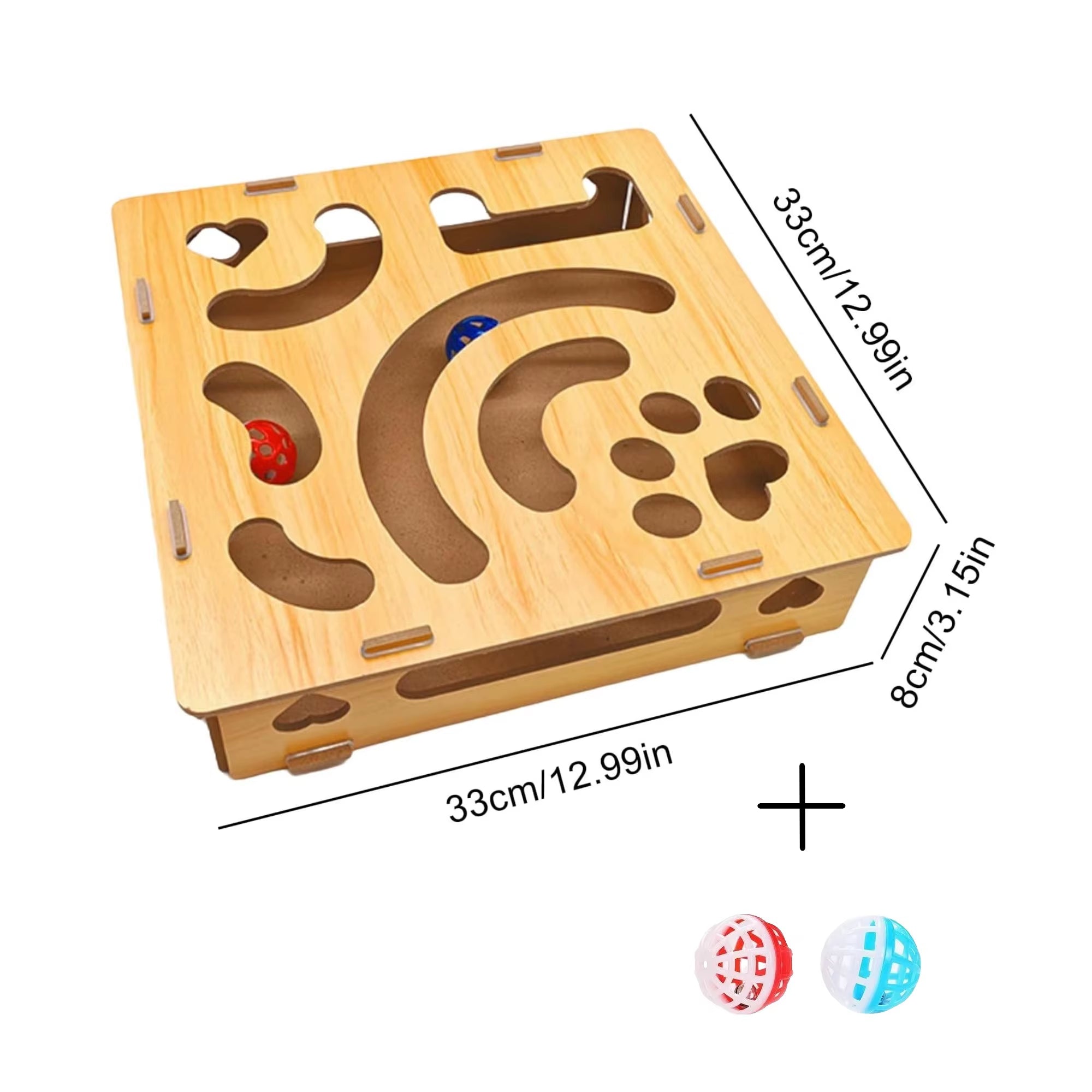 Pet Nail Scratch Board and Treats Box Self-Entertaining Toy