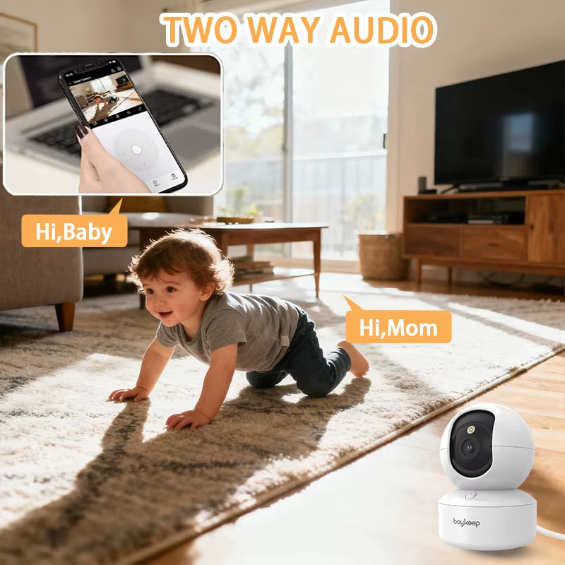 2K Pet Dog Camera with Phone App