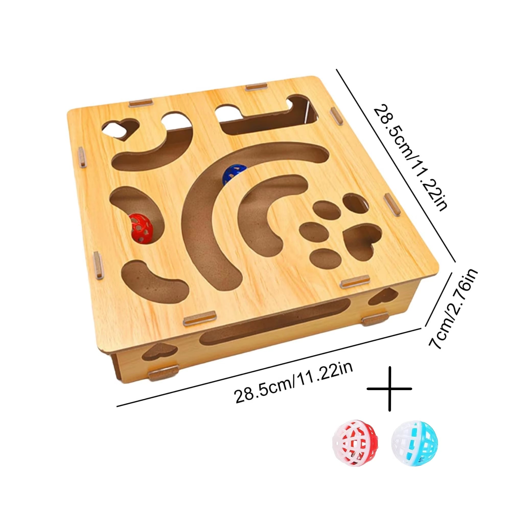Pet Nail Scratch Board and Treats Box Self-Entertaining Toy